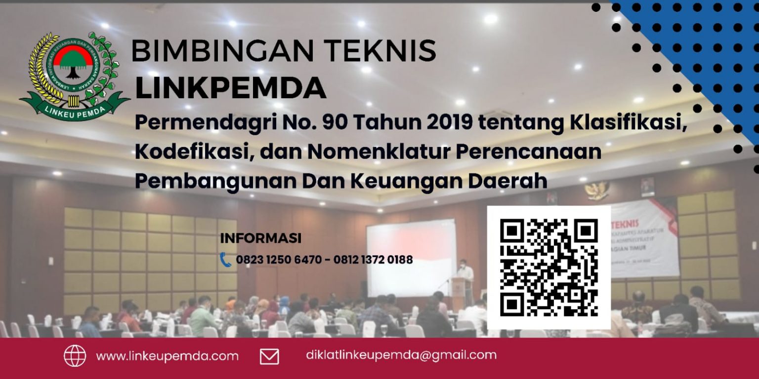 Bimtek Klasifikasi Kodefikasi Dan Nomenklatur Perencanaan Pembangunan