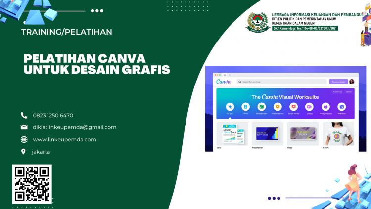 Pelatihan Canva Untuk Desain Grafis Bimtek Linkeupemda