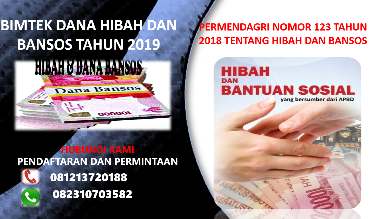 Bimtek Hibah Dan Bansos Tahun 2019 - LINKEUPEMDA-LEMBAGA INFORMASI ...