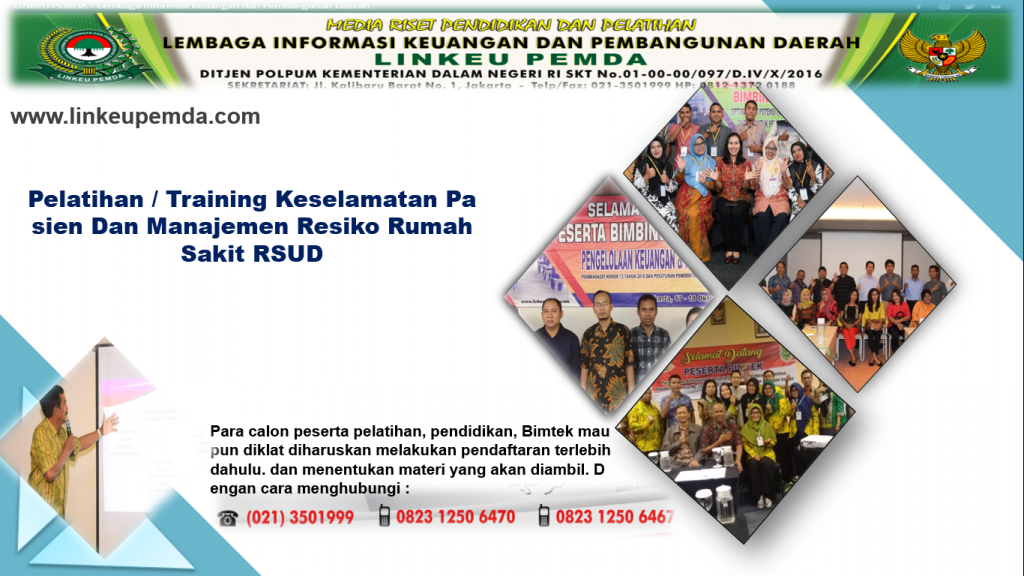 Pelatihan Training Keselamatan Pasien Dan Manajemen Resiko Rumah Sakit RSUD