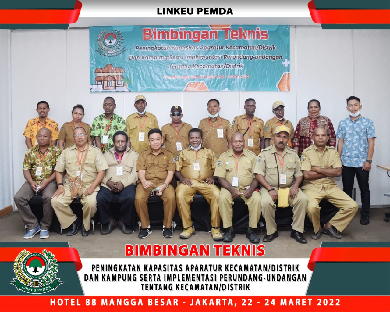 Peningkatan Kapasitas Aparatur Kecamatan/Distrik