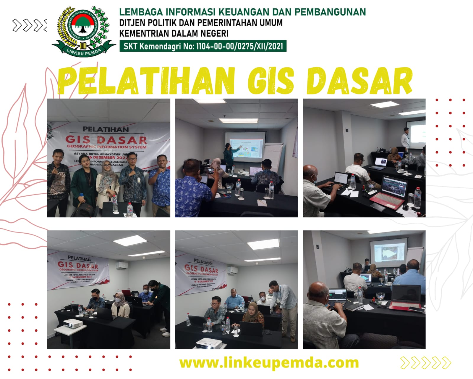 Pelatihan Aplikasi GIS Dasar Bagi Instansi Pemerintah