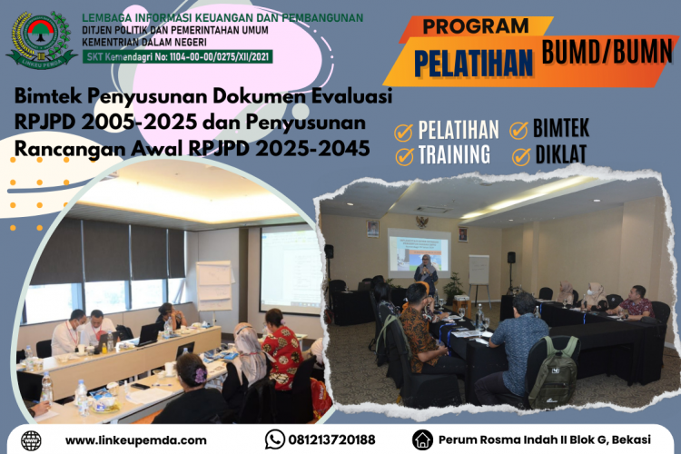 Penyusunan Rancangan Awal RPJPD 2025-2045 – BIMTEK LINKEUPEMDA