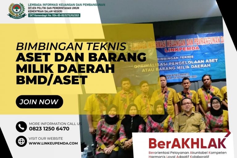 Bimtek Pengelolaan Barang Milik Daerah 2023/2024 - BIMTEK LINKEUPEMDA