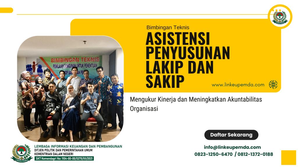 Bimtek Asistensi Penyusunan LAKIP dan SAKIP