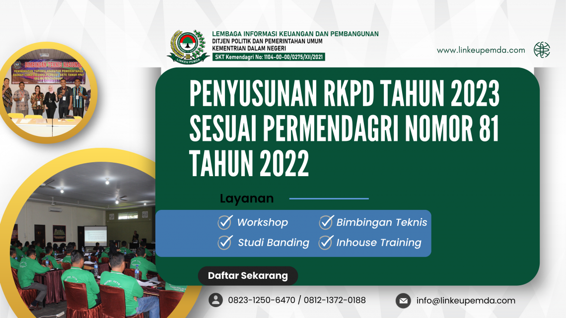 Bimtek Penyusunan RKPD Tahun 2024 Sesuai Permendagri Nomor 10 Tahun ...