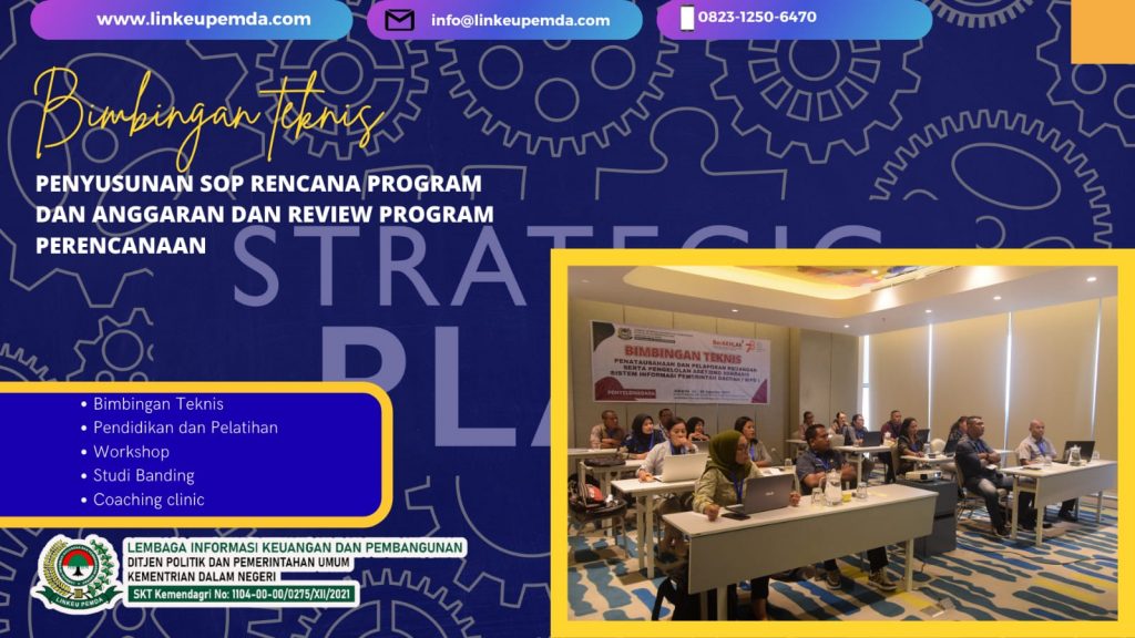 BIMTEK PENYUSUNAN SOP RENCANA PROGRAM DAN ANGGARAN DAN REVIEW PROGRAM PERENCANAAN