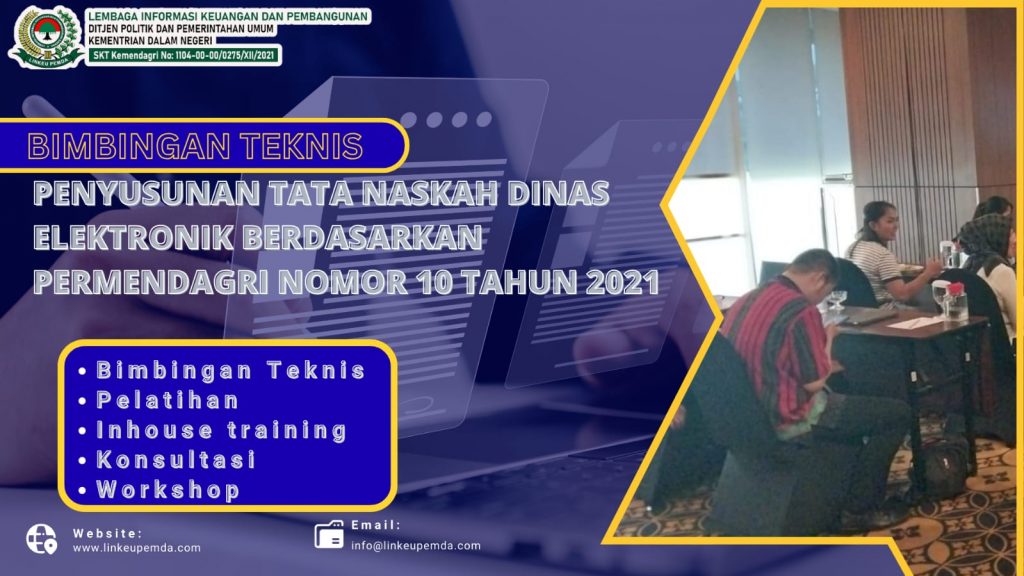 BIMTEK PENYUSUNAN TATA NASKAH DINAS ELEKTRONIK