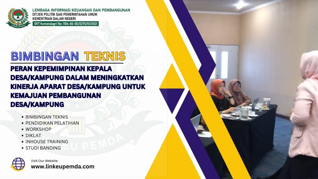 BIMTEK PERAN KEPEMIMPINAN KEPALA DESA