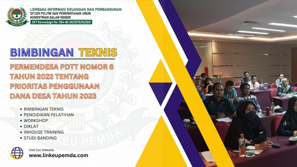 BIMTEK PERMENDESA PDTT NOMOR 8 TAHUN 2022