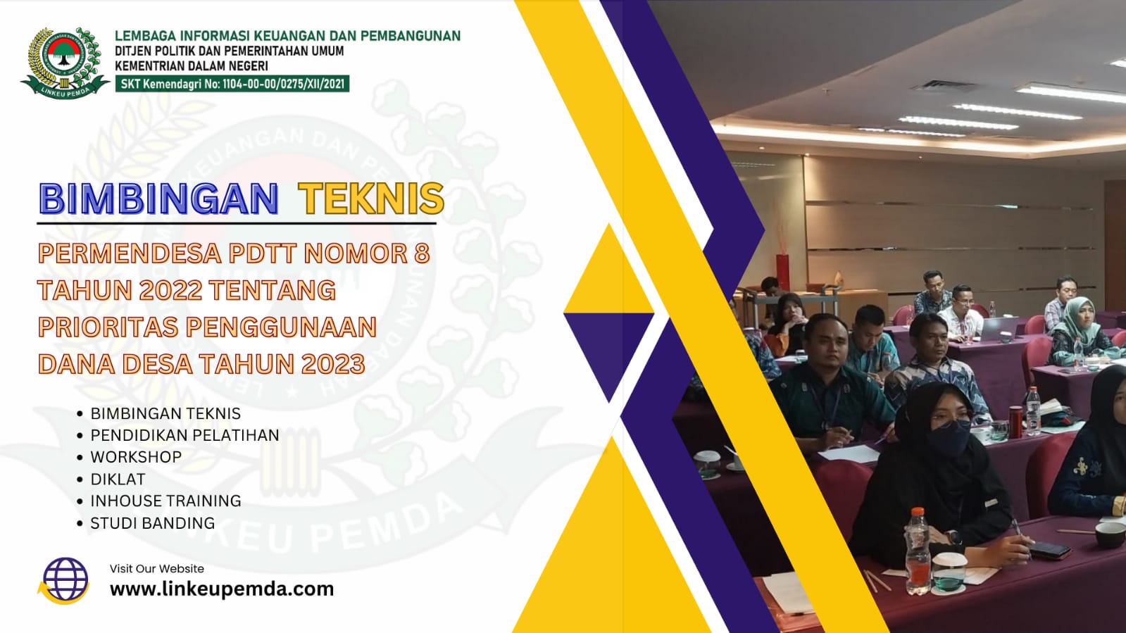 Bimtek Permendesa Pdtt Nomor 8 Tahun 2022 Tentang Prioritas Penggunaan