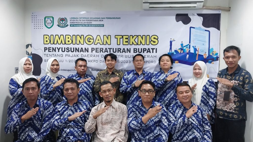 Bimtek Penyusunan Peraturan Bupati Tentang PDRD Kabupaten Kepahiang