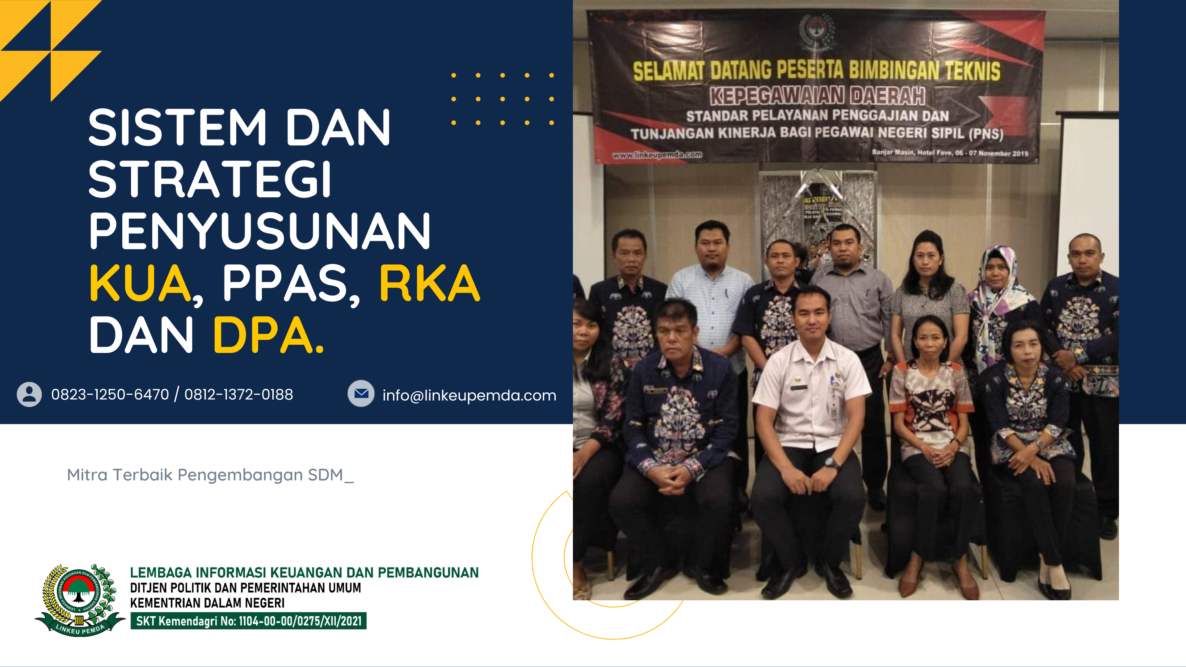 Bimtek Sistem dan Strategi Penyusunan KUA, PPAS, RKA dan DPA