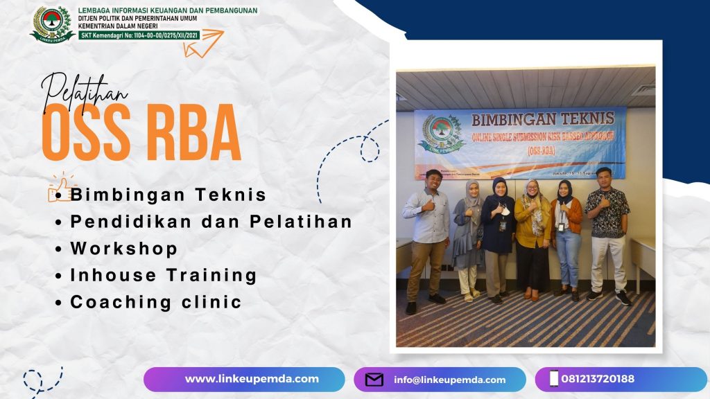 pelatihan Online Single Submission Risk Based Approach (OSS-RBA)