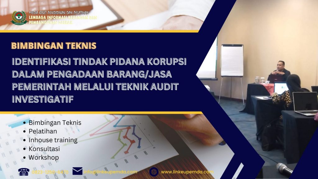 BIMTEK IDENTIFIKASI TINDAK PIDANA KORUPSI DALAM PENGADAAN BARANG