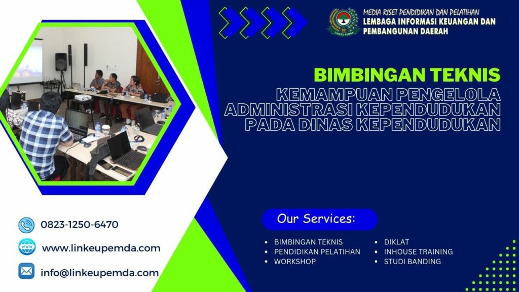 Bimtek Kemampuan Pengelola Administrasi Kependudukan Pada Dinas Kependudukan