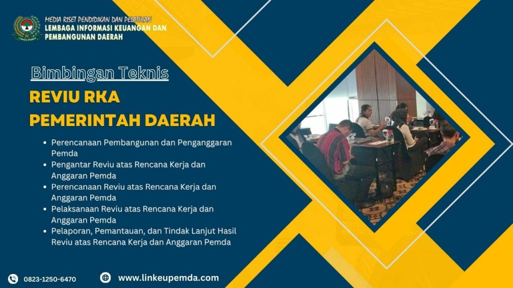 Bimtek Reviu RKA Pemerintah Daerah