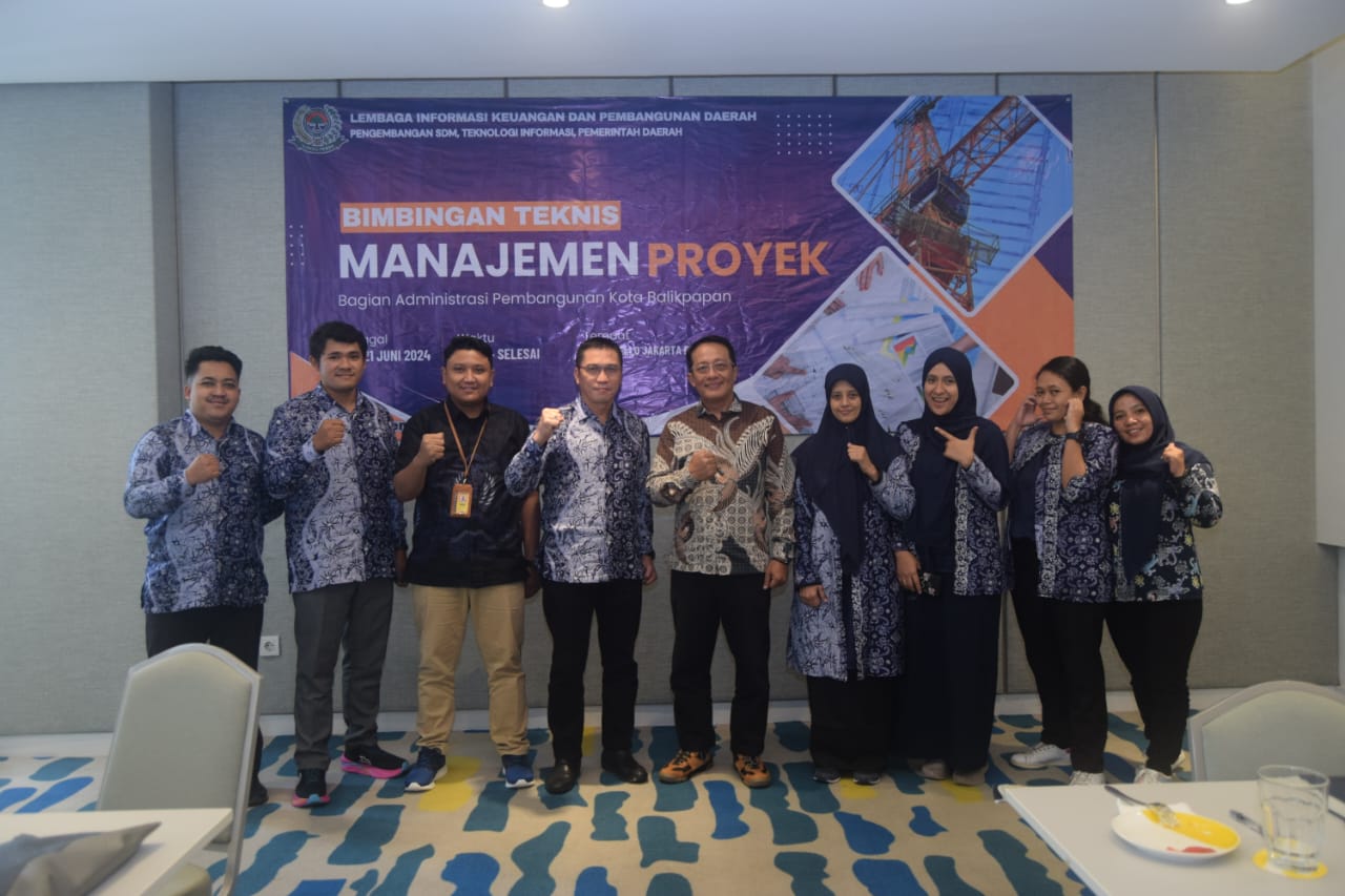 Bimtek Manajemen Proyek Bagian Administrasi Kota Balikpapan, Kalimantan Timur