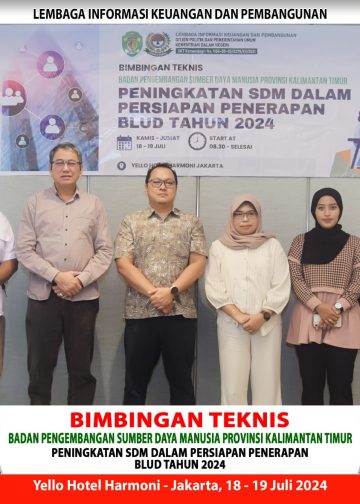 BPSDM Kalimantan Timur, Mengikuti Bimtek Peningkatan SDM Dalam Persiapan Penerapan BLUD Tahun 2024