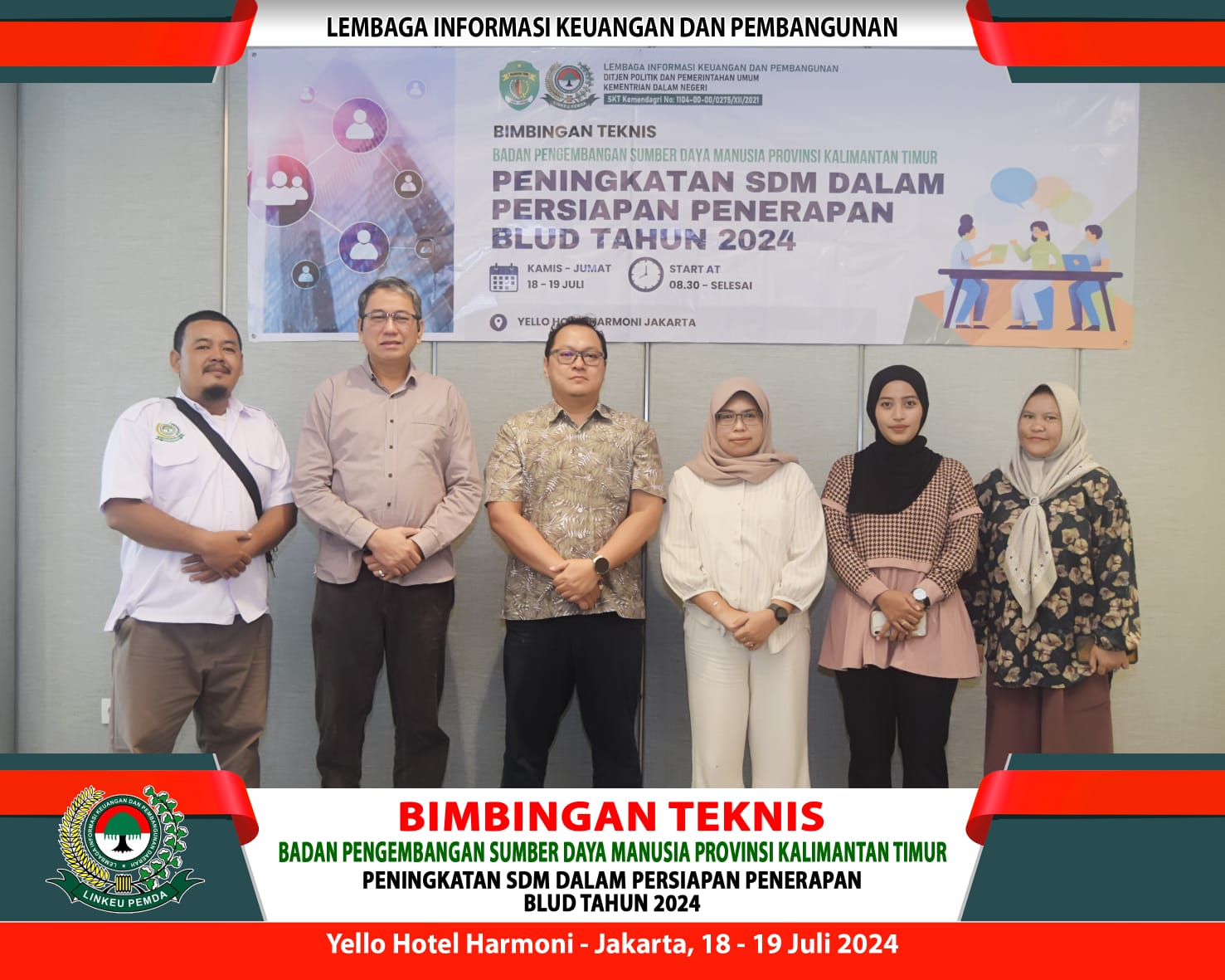 BPSDM Kalimantan Timur, Mengikuti Bimtek Peningkatan SDM Dalam Persiapan Penerapan BLUD Tahun 2024