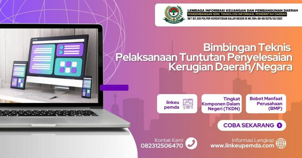 Bimtek Pelaksanaan Tuntutan Penyelesaian Kerugian Daerah