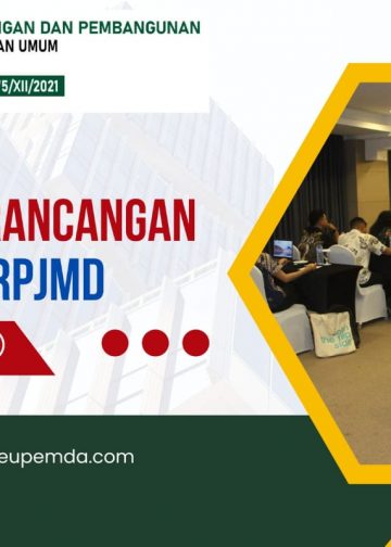 Jadwal Bimbingan Teknis Penyusunan Rancangan Teknokratik RPJMD