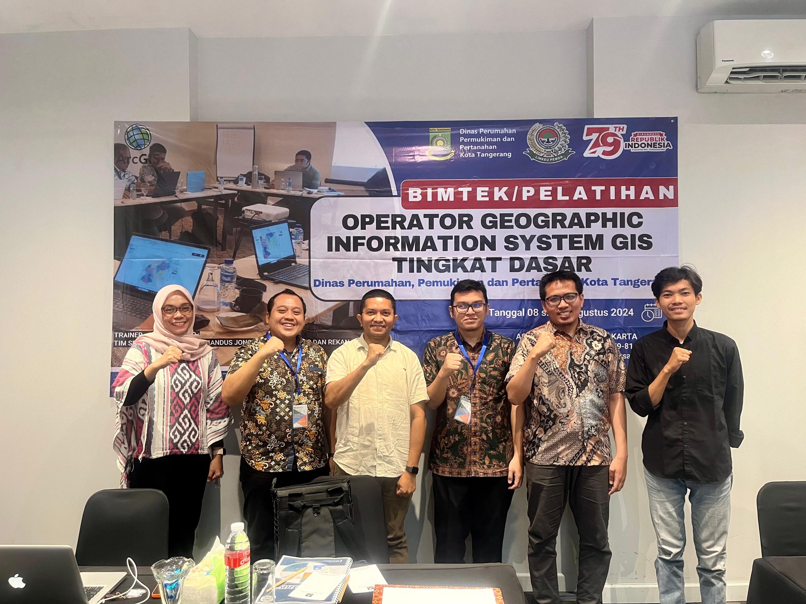 Bimtek Operator Geografic Information Sistem (GIS) Tingkat Dasar DISPERKIM Kota Tanggerang