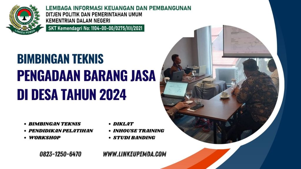 Bimtek Pengadaan Barang Jasa di Desa Tahun 2024