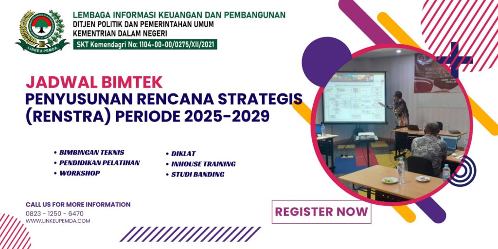 Jadwal Bimtek Penyusunan Rencana Strategis (RENSTRA) Periode 2025-2029